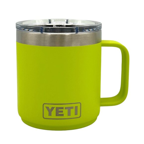 LASER ENGRAVED PERSONALIZATION YETI 10oz. MUG - CHARTREUSE - Picture 1 of 2